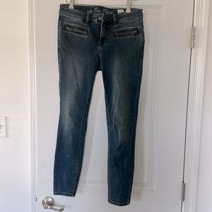 Free People We The Free ankle zipper jeans
